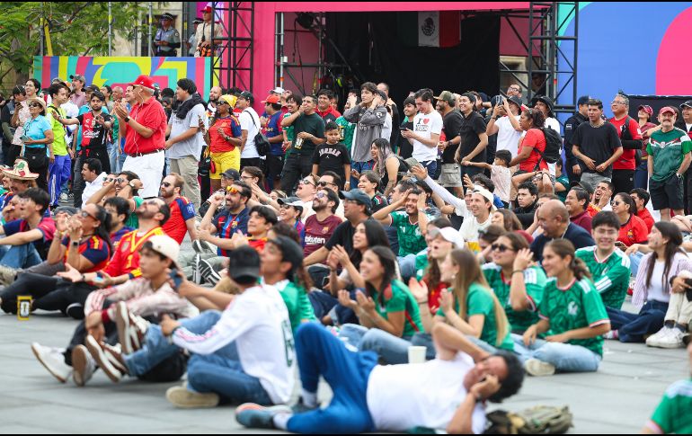 El lleno del Fan Fest confirma a Guadalajara como una de las sedes con mayor ambiente futbolero del Mundial 2026. EL INFORMADOR / J. Acosta