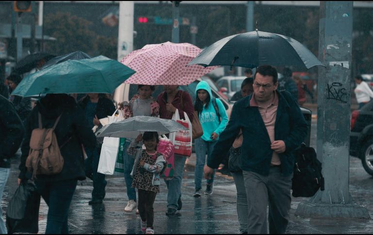 Te compartimos más detalle de los horarios de lluvia y la acumulación de agua que se prevé para este Día del Padre en Guadalajara. EL INFORMADOR / ARCHIVO