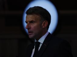 Macron aseguró que puede desplegar recursos en 24 horas para ayudar a liberar el estrecho de Ormuz. EFE/Y. Valat