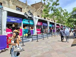 Además de los juegos en las pantallas gigantes, el FIFA Fan Fest Guadalajara cuenta con actividades recreativas y un área gastronómica. SUN/S. García