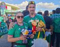 En el esperado partido entre México y Corea, la fiebre por la Copa del Mundo se mide en dólares, pesos y souvenirs cotizados. EL INFORMADOR / ARCHIVO