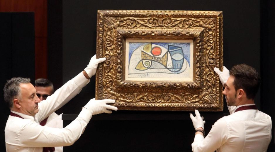 Además del cuadro de Picasso, también se vendió e monumental 'El Obelisco azul con flores' (1952), de Niki de Saint Phalle.