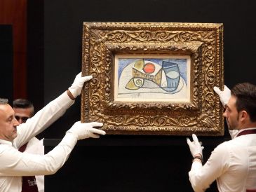 Además del cuadro de Picasso, también se vendió e monumental 