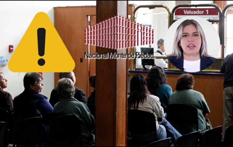 Este es el último mensaje de Nacional Monte de Piedad; habla sobre contratos, plazos e intereses en medio de la huelga. EL INFORMADOR / ARCHIVO