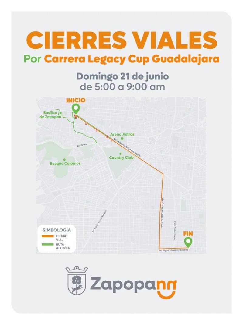 CORTESÍA/ Dirección de Movilidad y Transporte Zapopan