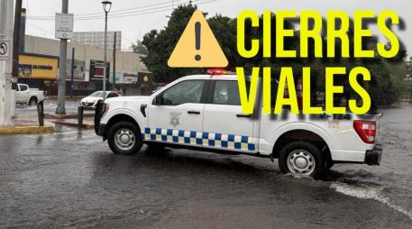 Policía Vial emite recomendaciones y puntos inundados por la lluvia de este sábado. ESPECIAL / Policía Vial Jalisco