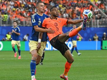 Países Bajos firmó una contundente victoria por 5-1 sobre Suecia en la segunda jornada del Grupo F del Mundial 2026. AFP / R. Schemidt