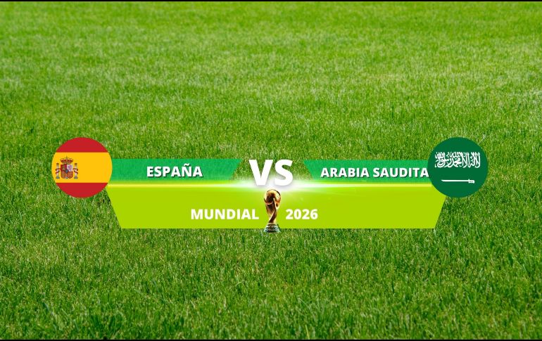 España y Arabia Saudita buscarán conseguir su primera victoria del torneo en un Grupo H marcado por la igualdad. ESPECIAL / CANVA
