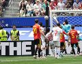 Bélgica como Irán llegaron a dos puntos y mantienen intactas sus aspiraciones de avanzar a los dieciseisavos de final. AFP/T. COSKUN