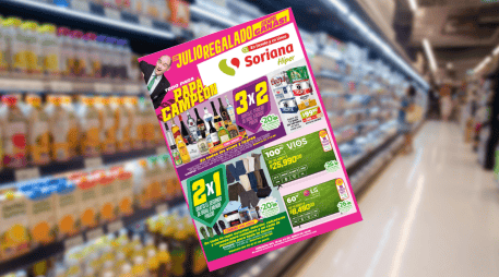 El folleto fue publicado en el sitio oficial de la cadena y reúne descuentos en múltiples categorías, incluyendo alimentos, bebidas, productos de limpieza, artículos para el hogar, cuidado personal y juguetes. SORIANA / CANVA