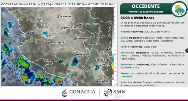 &nbsp;X / @conagua_clima