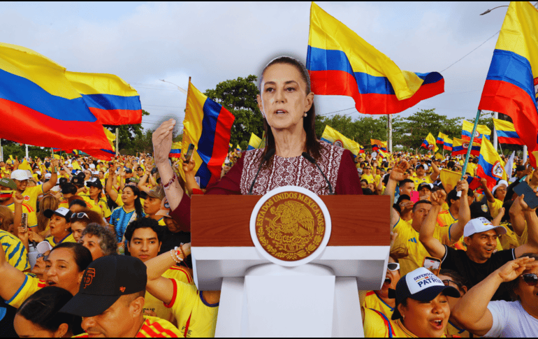 Ante el avance del derechista Abelardo de la Espriella en las elecciones presidenciales de Colombia, la Presidenta Claudia Sheinbaum Pardo pidió esperar al conteo final. EFE / ARCHIVO / J. Méndez