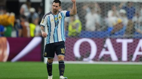 Lionel Messi escribió otro capítulo en su carrera al marcar sus goles 17 y 18 en Copas del Mundo. EFE / J. McWhorter