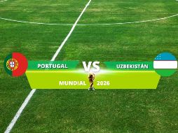 Portugal y Uzbekistán se enfrentan en un partido clave para sus aspiraciones dentro del Grupo K del Mundial 2026. ESPECIAL / CANVA