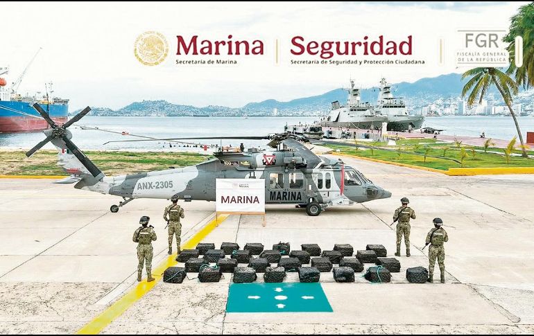 Con lo incautado se evitó que más de seis millones de dosis de droga salieran a las calles. ESPECIAL