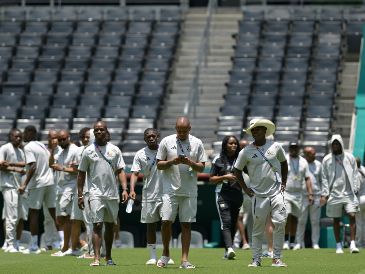 Los Bafana Bafana deberán superar un desafío de gran magnitud cuando enfrenten a Corea del Sur este martes 24 de junio a las 19:00 horas en el Estadio Monterrey. EFE/ M. Sierra