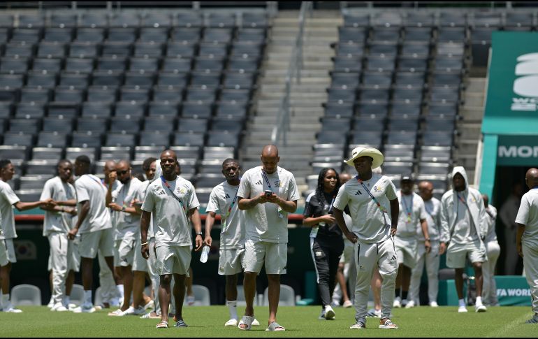 Los Bafana Bafana deberán superar un desafío de gran magnitud cuando enfrenten a Corea del Sur este martes 24 de junio a las 19:00 horas en el Estadio Monterrey. EFE/ M. Sierra
