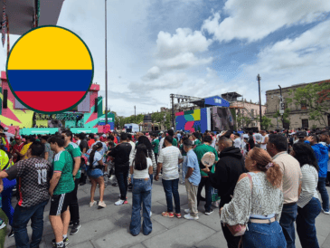 El Fan Fest en el Centro de Guadalajara se encuentra en semáforo verde. EL INFORMADOR /O.GONZÁLEZ