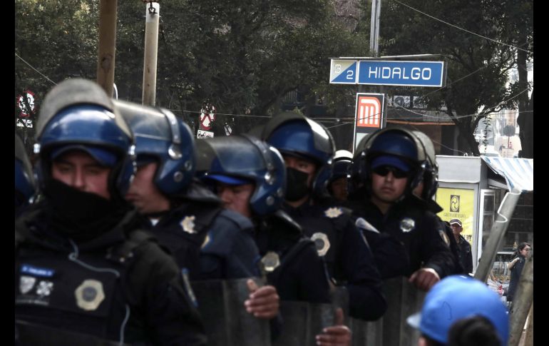 Un blindaje policial sin precedentes vigilará que se cumplan las restricciones de consumo en el corazón de la capital del país. SUN/ARCHIVO