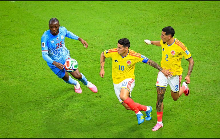 Colombia dominó gran parte del encuentro y encontró el gol tras insistir durante 76 minutos. EL INFORMADOR/ J. ACOSTA.
