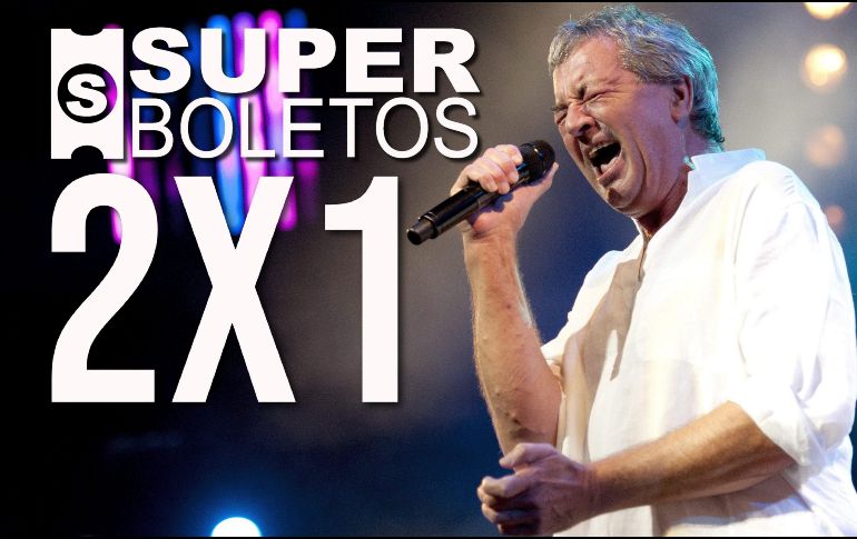 Estos tres conciertos se encuentran al 2x1 en Guadalajara solo por hoy, 24 de junio, en la taquilla digital de Superboletos. EL INFORMADOR / ARCHIVO
