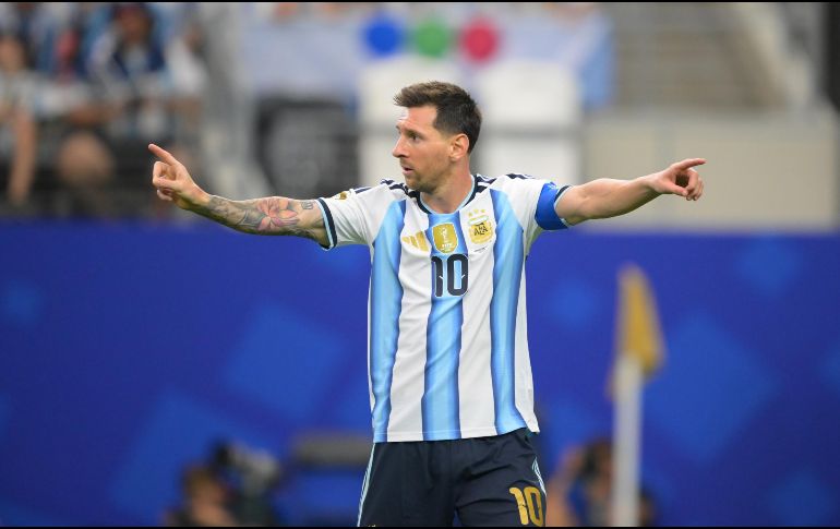 Lionel Messi estableció un récord al convertirse en el máximo goleador en la historia de los Mundiales. El argentino llegó a 18 tantos. IMAGO7 / A. Hancock