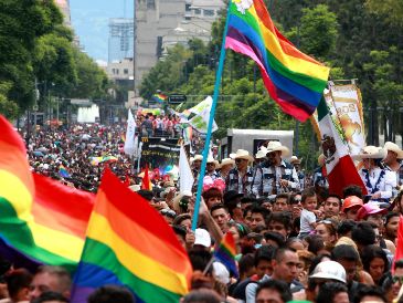 A pesar del ambiente festivo, la marcha mantiene su esencia de protesta ante la persistente violencia por prejuicio en el país. EFE/ARCHIVO