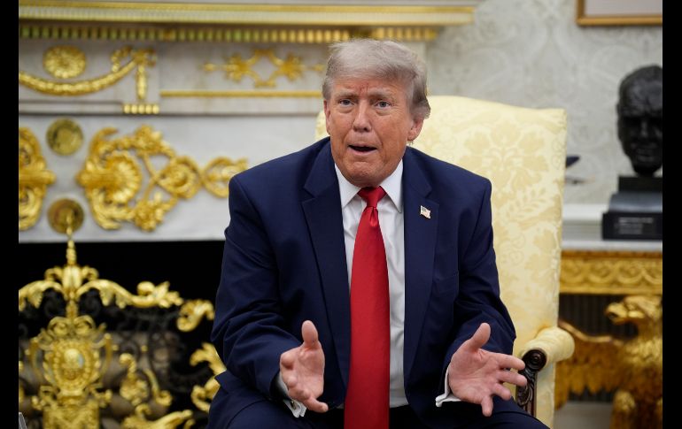 Los halagos de Trump hacia Turquía llegaron en medio de críticas contra otros miembros de la OTAN. EFE/Y. Gripas