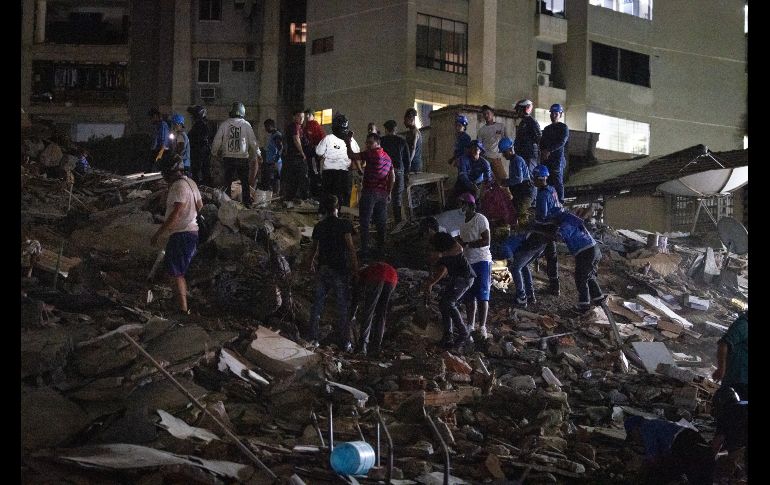 Los terremotos en Venezuela causaron daños materiales aún sin cuantificar, aunque todavía no se confirma una cifra de muertos o heridos. EFE/R. Peña