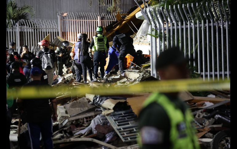 Los terremotos en Venezuela causaron daños materiales aún sin cuantificar, aunque todavía no se confirma una cifra de muertos o heridos. EFE/R. Peña