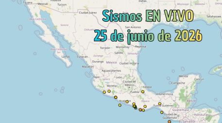 EN VIVO | Sismos en México | Jueves 25 de junio. ESPECIAL / SSN