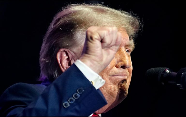 Así reaccionó Trump a los terremotos que azotaron a Venezuela el día de ayer. EFE / EPA / BONNIE CASH