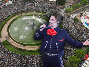 Apenas un par de semanas atrás, "El Potrillo" tuvo a su cargo la interpretación del himno nacional mexicano durante la ceremonia de inauguración del Mundial. EL INFORMADOR/ARCHIVO ESPECIAL/UEPCBJ