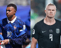 Kylian Mbappé de la Selección francesa y Erling Haaland, de la Noruega le dan un sabor aún más picante al compromiso de este viernes. IMAGO7/ARCHIVO