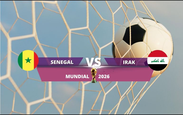 Senegal e Irak disputan su último partido de la fase de grupos del Mundial 2026 en el Estadio Toronto. ESPECIAL / CANVA