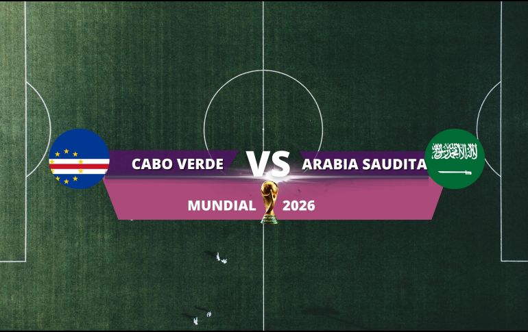Cabo Verde y Arabia Saudita tienen la necesidad de sumar un triunfo para mantenerse en la pelea por un lugar en la siguiente ronda. El encuentro corresponde a la tercera jornada del Grupo H. ESPECIAL / CANVA