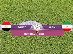 Egipto e Irán se enfrentan en el Estadio Seattle durante la tercera fecha del Grupo G del Mundial 2026. ESPECIAL / CANVA