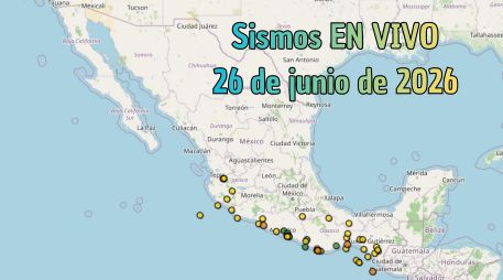 EN VIVO | Sismos en México | Viernes 26 de junio. ESPECIAL / SSN