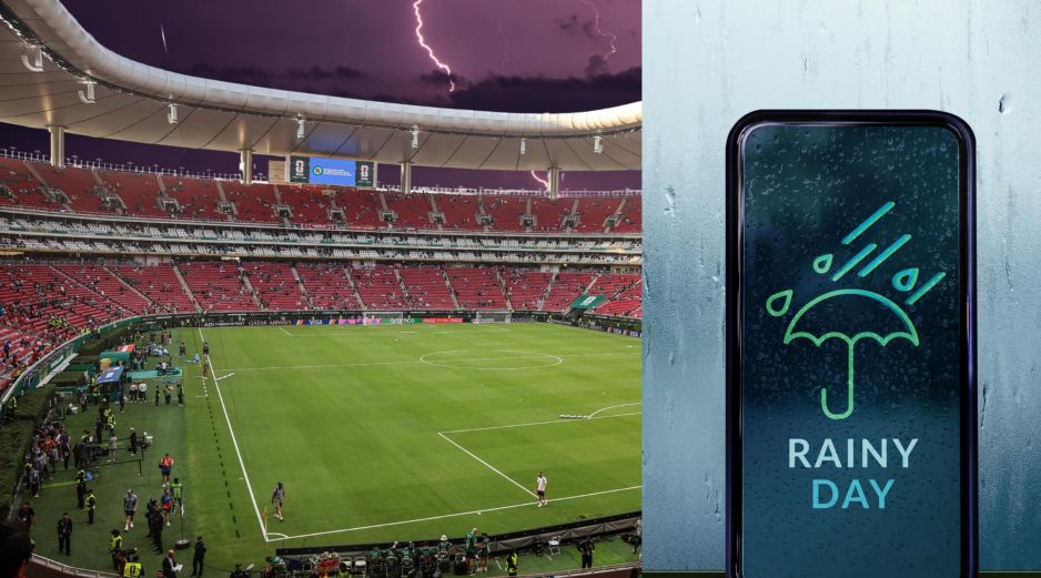 Durante la tarde y la noche, los pronósticos indican un aumento drástico en la probabilidad de lluvia. ESPECIAL / EL INFORMADOR y CANVA