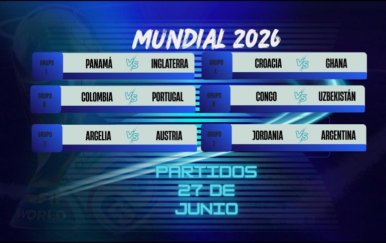 La jornada presenta una cartelera de alto nivel con selecciones que buscarán dar un paso importante rumbo a la siguiente fase del torneo de la FIFA. ESPECIAL / CANVA