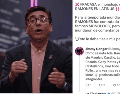 Los implacables internautas no solo tundieron al veterano presentador de Otro Rollo, sino que también lanzaron duras críticas contra el joven invitado.  X/@tutiasandra X/@LATINUS