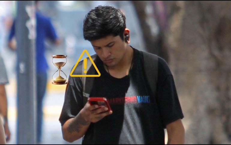 Procura este método de tres pasos para mejorar tu salud mental y controlar el uso del celular. EL INFORMADOR / ARCHIVO