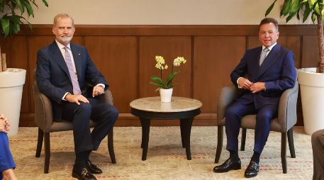 El monarca español afirmó que la relación bilateral continúa avanzando y que ambos países pueden construir un futuro próspero. EFE/ Casa De S.M. El Rey