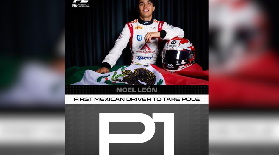 El regiomontano observó cómo sus rivales buscaban acercarse a su registro, aunque ninguno logró desplazarlo del primer lugar. X / @Formula2