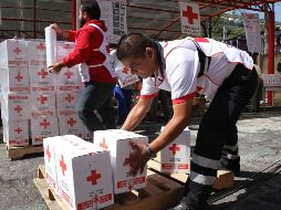 La Cruz Roja Mexicana habilitó una campaña de donativos económicos para apoyar a las familias afectadas por los terremotos en Venezuela. NOTIMEX/ARCHIVO