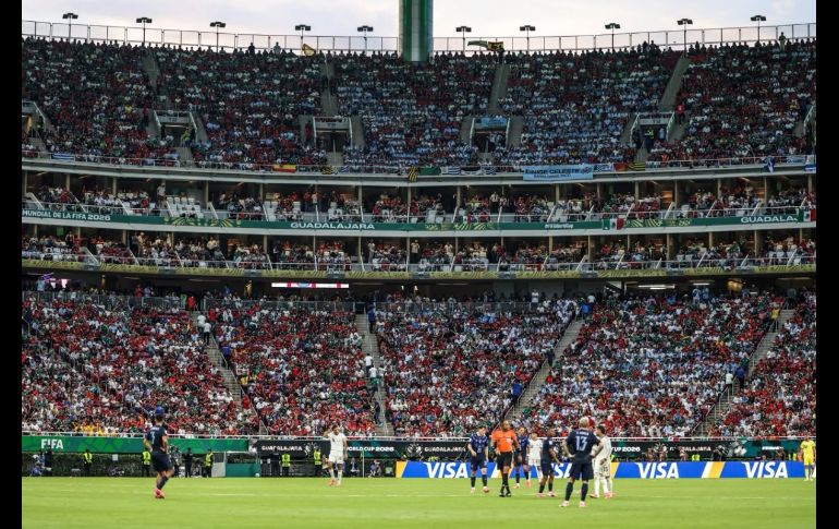 La respuesta a los cuatro partidos de Copa Mundial en Guadalajara estuvo por encima de las expectativas. EL INFORMADOR/A. Navarro
