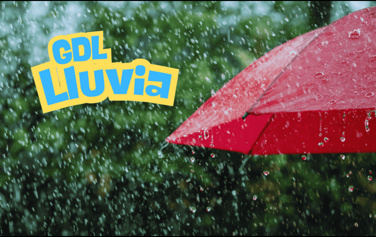 La probabilidad de lluvia hoy es alta, con pronósticos de precipitaciones ligeras a moderadas. ESPECIAL / CANVA