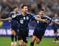 Messi tiene 6 goles en el Mundial 2026, 19 en todas sus participaciones. XINHUA/C. Min