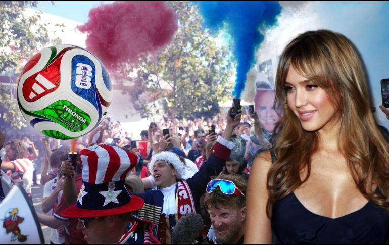 Jessica Alba y sus hijas asistieron al último partido de la selección de Estados Unidos. EFE / ARCHIVO
