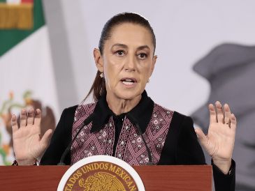 La mandataria describió el programa como un pilar fundamental para el crecimiento económico de México. EFE/J. MÉNDEZ